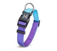 Roses&Poetry Dog Collars for XS Small Dogs, Adjustable Durable Pet Collars Reflective for Small Medium Large Dogs (Violet-XS)