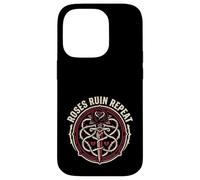 Roses Ruin Repeat Dark Romance Reader Dagger Reading Goth Case for iPhone 14 Pro