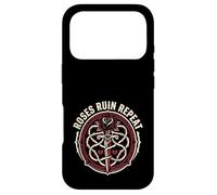 Roses Ruin Repeat Dark Romance Reader Dagger Reading Goth Case for iPhone 17 Pro