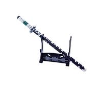 ROSETOR 1pc Demon Slayer Gel Pen Shinazugawa Sanemi Weapon model for gift,Collection,writing(black), 2 Piece Set