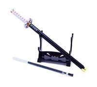 ROSETOR 1pc Demon Slayer Gel Pen Tsuyuri Kanao Weapon model for gift,Collection,writing(Black), ONE SIZE