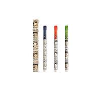 ROSETOR 3pcs Gel Pen Blind Box Sign Pen Black 0.5mm Wanted Only