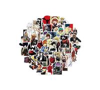 ROSETOR 50pcs Death Note Graffiti Sticker Laptop Guitar Skateboard Water Cup Waterproof Sticker