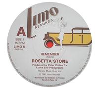 Rosetta Stone (2) - Rosetta Stone Remember 7" Limo LIMO5 EX 1981 there is handwritten number on label and 2mm drill hole in label rim