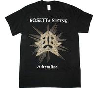 Rosetta Stone Adrenaline Mens Black T Shirt Gothic Rock Post Punk MISERYLAB
