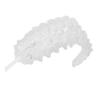 Rosette Girl Ruffled Headwear Lace Trim Cosplay Flouncing Headwear French Maid Headpiece Bows Headbands Bows Hair Accessory