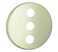 Rosette Grohe for 3-outlet mixer 255x200mm Brushed Nickel 48366EN0