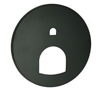 Rosette Grohe with 2-way diverter Brushed Hard Graphite