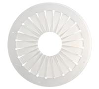 Rosette Maker Tool, with Clear Bow Template, 12cm, DIY Ribbon Flower Maker Kit, Handmade Fabric Crafting Aid, Precision Bow Folding Guide, for Sewing Projects Corsage Brooch Beginners Craft Use