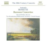 Holder:New Brandenburg Po - ROSETTI: Bassoon Concertos