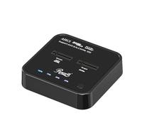 Rosewill Cloner, M.2 Duplicator Dual Bay Enclosure, Tool-Free 20Gbps USB3.2 Gen 2X2 to USB Adapter M.2 Docking Station for M Key PCIE Reader Supports Offline Clone-RS-N2-CL