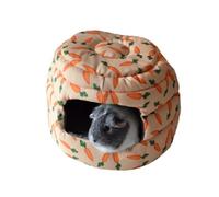 Rosewood 2-in-1 Carrot Beehive Bed For Small Animals