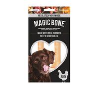 Rosewood 2 pack Magic Bone Rawhide Free - Celebrate Your Dog's Happy Birthday - Low fat dog treat | Suitable from 6 months | - Perfect Pup Special Day Present