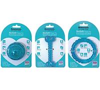 Rosewood 3 PACK BLUE DOG PUPPY BIOSAFE MINT SCENTED TEETHING DENTAL CHEW TOYS