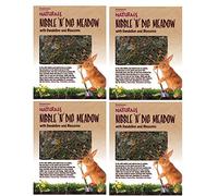 Rosewood 4 PACK NIBBLE N DIG MEADOW WITH DANDELION & BLOSSOMS SMALL ANIMAL TREAT