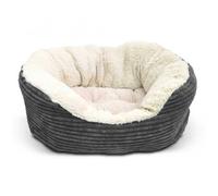 Rosewood 40 Winks Grey Cord Jumbo Bed
