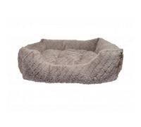 Rosewood 40 Winks Square Bed Grey & Pink 46X36Cm