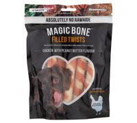 Rosewood 6 Magic Bone Filled Twists Chicken with Peanut Butter Flavour 195g