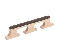 Rosewood Banjo Bridge, Three Legged Tenor Size Replacement, Durable Lightweight Design for Music Classes