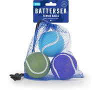 Rosewood Battersea Blue & Green Tennis Balls Dog Toys, 3 Pcs