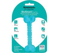 Rosewood BioSafe Puppy Bone - Hygienic Chew Toy for Puppies, Antimicrobial, Soothes Teething, Mint Scented, Promotes Dental Health, Suitable for Small