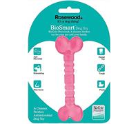 Biosafe Puppy Toys - Bone - Pink