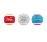 Rosewood Birthday Tennis balls, Gift for dogs, Pack of 3 Tennis Balls, for all dogs