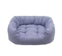 Rosewood Blue Sky Stripe Dog Bed, Medium, 66 x 55 cm
