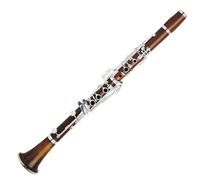 Rosewood Body Cupronickel Silver Plated Keys 17 Keys Bb Tone Clarinet Wind Instruments With Case Clarinet Kit