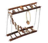 Rosewood Boredom Breaker Activity Suspension Bridge, Activity Toy for