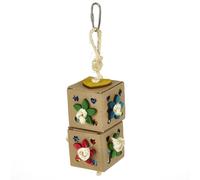 Rosewood Boredom Breaker Discovery Cube Duo Bird toy - One Size