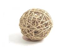 Rosewood Boredom Breaker Fun Balls - Rattan Wobble Ball - Large