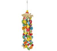 Rosewood Boredom Breaker Java Disc Octopus Bird Toy - One Size