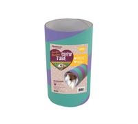 Rosewood Boredom Breaker Medium Chew Tube for Small Animals - Made from Pet-Safe Vegetable Parchment, Shelter and Gnaw for Small Animals Inc