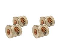 Rosewood Boredom Breaker Natural Treat Nibble Woodroll Carrot pack of 4