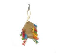 Rosewood Boredom Breaker Preening Stack Bird Toy - One Size