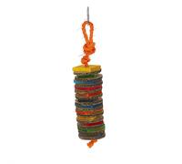 Rosewood Boredom Breaker Shredder Stacker Bird Toy - One Size