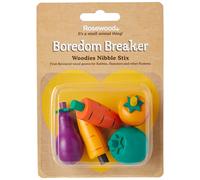 Rosewood Boredom Breaker Woodies Nibble Stix, Pack of 5, Rabbit Toys &