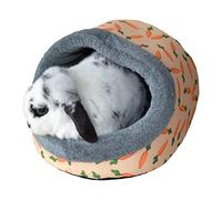 Snuggles Carrot Plush Hooded Bed - 35cm x 34cm x 25cm