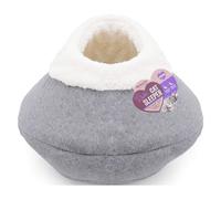 Rosewood Cat Bed Cave Stylish Round Cosy Plush Pet Kitten Hideaway 40cm x 40cm