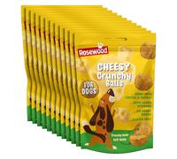 Rosewood Cheesy Crunchy Meatballs Dog Treats - 140g