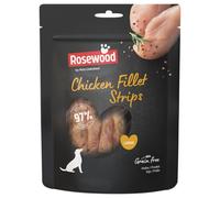 Rosewood Pets Unlimited Chicken Fillet Strips for Dogs, Large, Grain Free, High Protein Meaty Dog Treats - 150g (1 Pack)