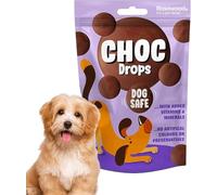 Rosewood Choc Drops - Dog-Safe Chocolate Treats with Added Vitamins | Cocoa-Free, Training Treats for Small, Medium & Large Dogs & Puppies