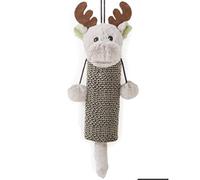 Rosewood Christmas Cat Toys Scratcher Kicker Catnip Play (Reindeer Cardboard Scratcher)