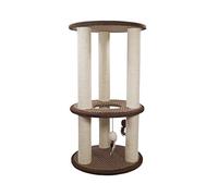 Rosewood Catwalk Cat Scratch Post Cinnamon - 45 x 45 x 81cm