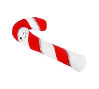 Rosewood Comet Candy Cane Dog Toy - Festive 44cm Squeaky Christmas Plush Toy with Durable Rope Core - Soft Gift for Dogs & Puppies, Suitable for Small, Medium & Large Breeds