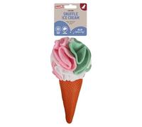 Rosewood Cooling Snuffle Ice Cream Toy for Dogs - Freezable Dog Toy and Puzzle for Summer, Multiple Textures, Hide Dog Treats Inside for Interactive Snuffle Fun, Relieves Boredom
