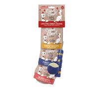 Rosewood Cupid & Comet Christmas Dinner & Toys Stocking Gift, Dog Trea