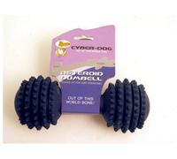 Rosewood Cyber Rubber Dumbell Assorted Large (Pack Of 3)