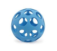 Rosewood Cyber Rubber Lattice Football for Dogs - Tough, Interactive Dog Toy for Chewing, Fetch and Play - Non-Toxic Rubber - Suitable for Adult Dogs and Puppies - Assorted Colours (1pc)